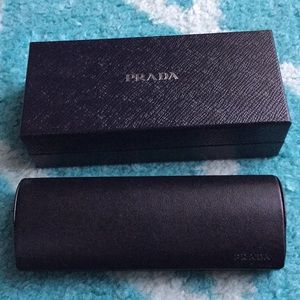 Like new Prada glasses box and case